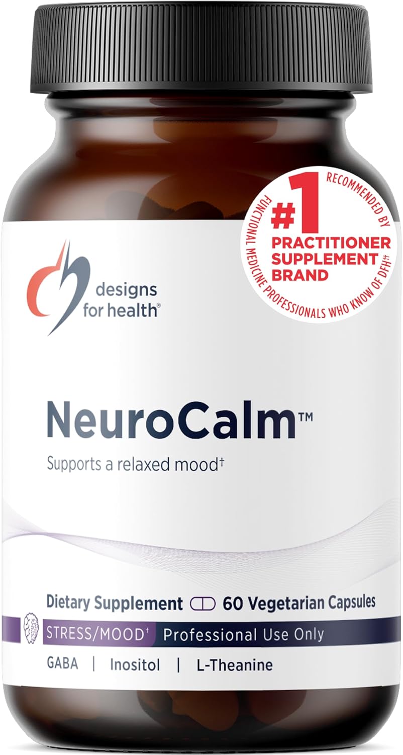 Designs for Health NeuroCalm - Supports a Relaxed Mood, GABA, Inositol, L-Theanine...